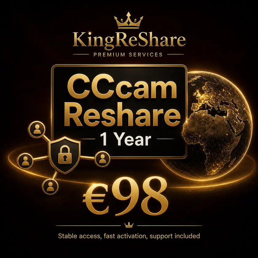 CCcam Reshare 1 Year product image